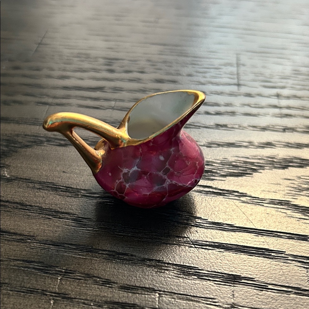 Vintage Limoges MiniaturePorcelain Pitchers - Picture 5 of 10